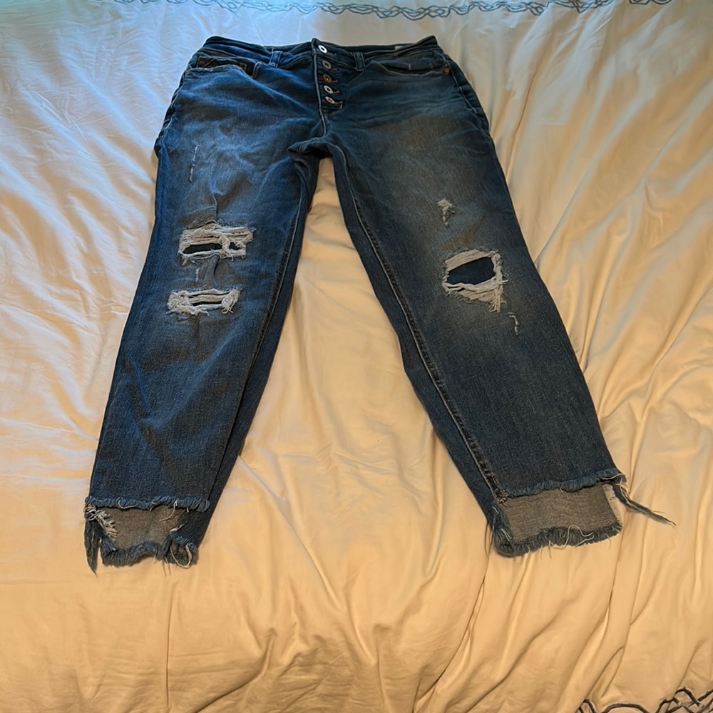 Women’s dark wash jeans
